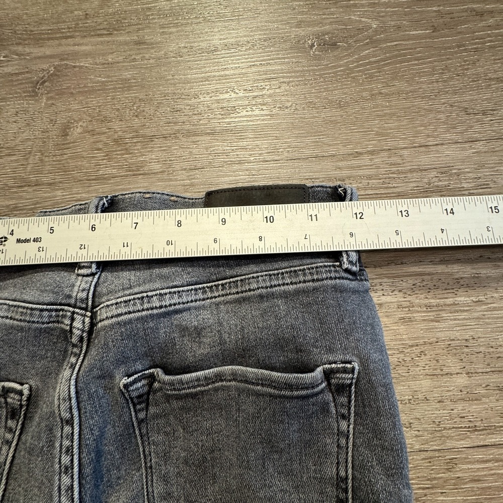AllSaints Jeans Womens‎ 26 Gray Denim Eve Super Skinny 26x27 Cotton Stretch - Picture 7 of 11